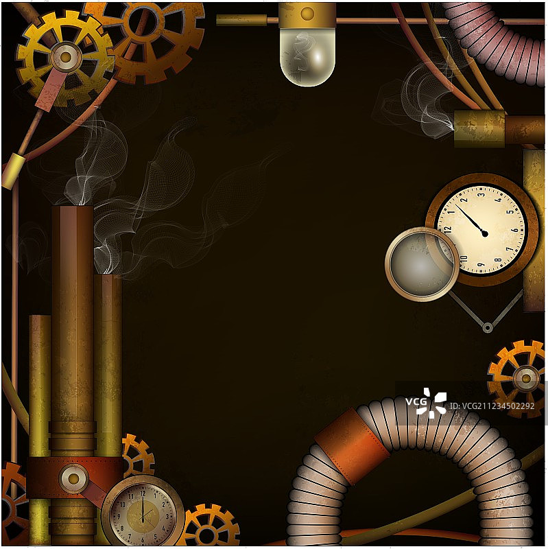 蒸汽朋克背景图片素材