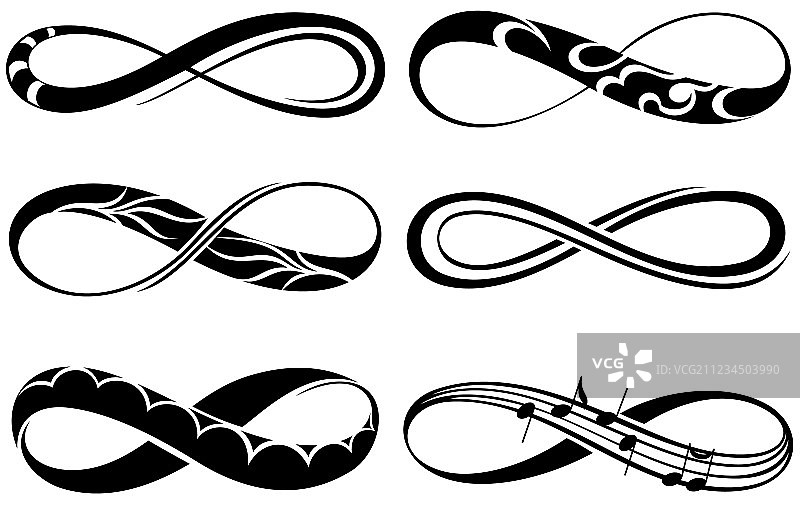 无限的爱永恒符号图片素材