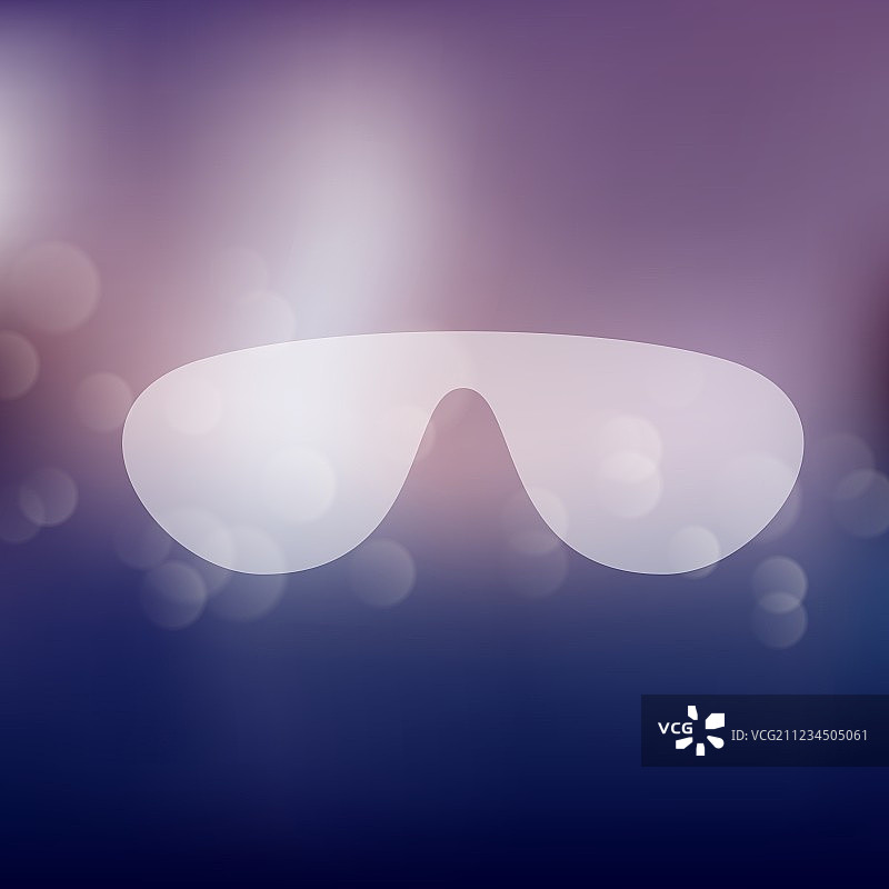 模糊背景太阳镜图标图片素材