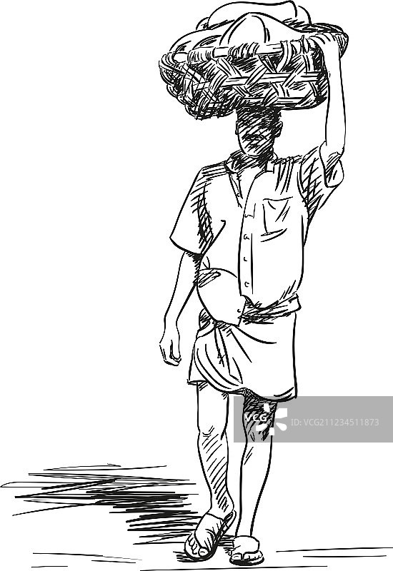 男人。图片素材