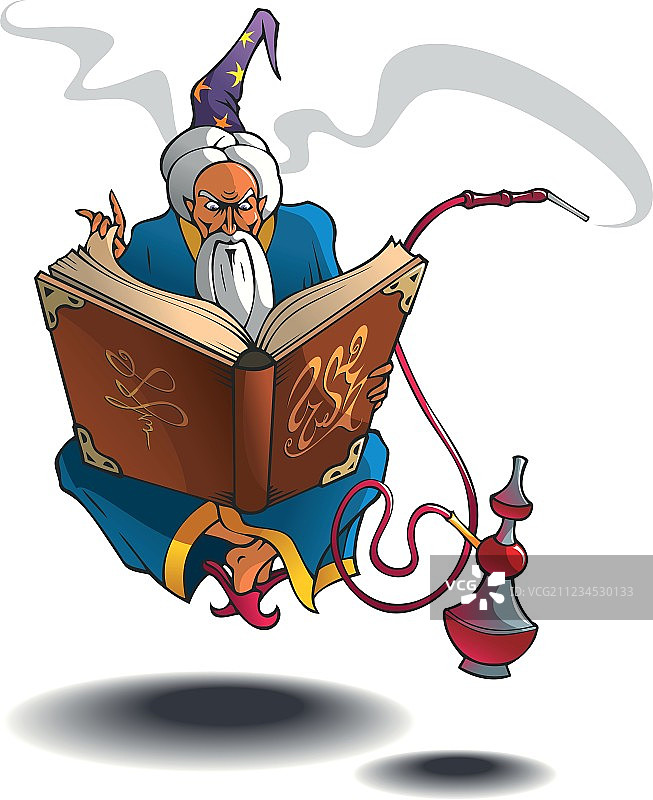 阿拉伯巫师图片素材