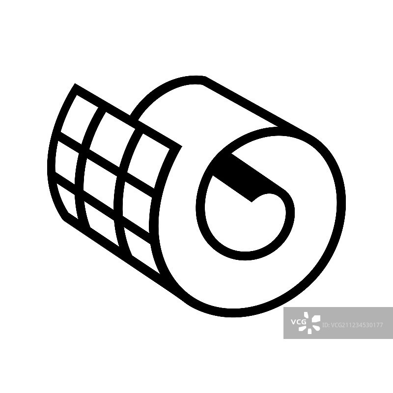 网卷图标图片素材