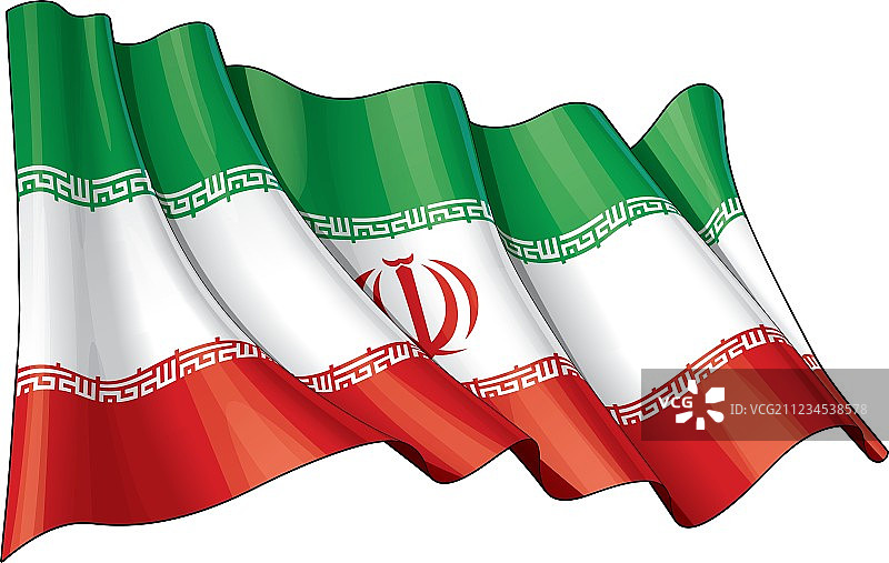 伊朗国旗图片素材