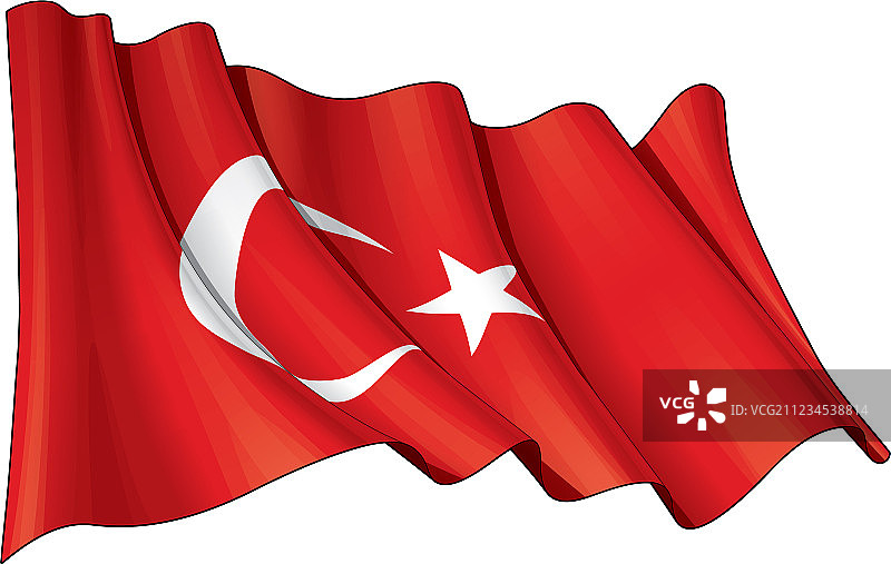 土耳其国旗图片素材