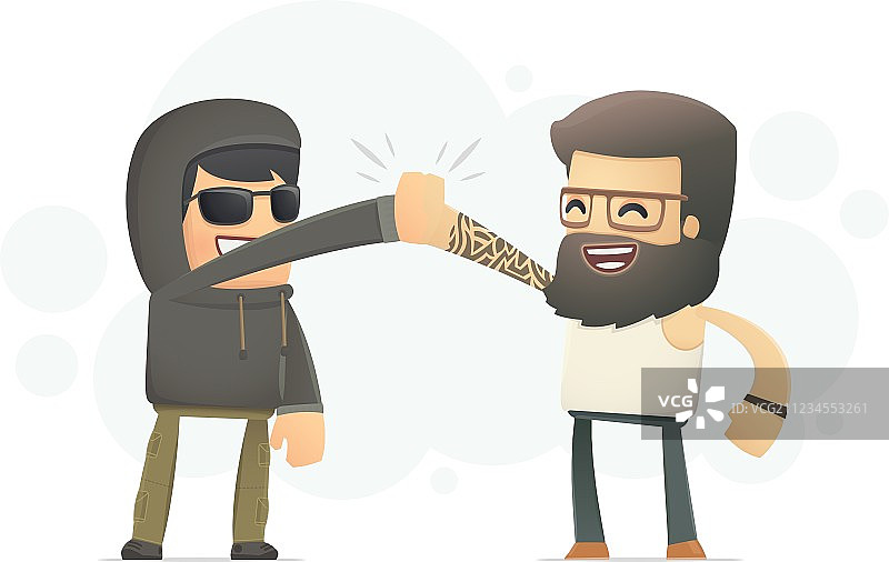 有趣的都市男人图片素材