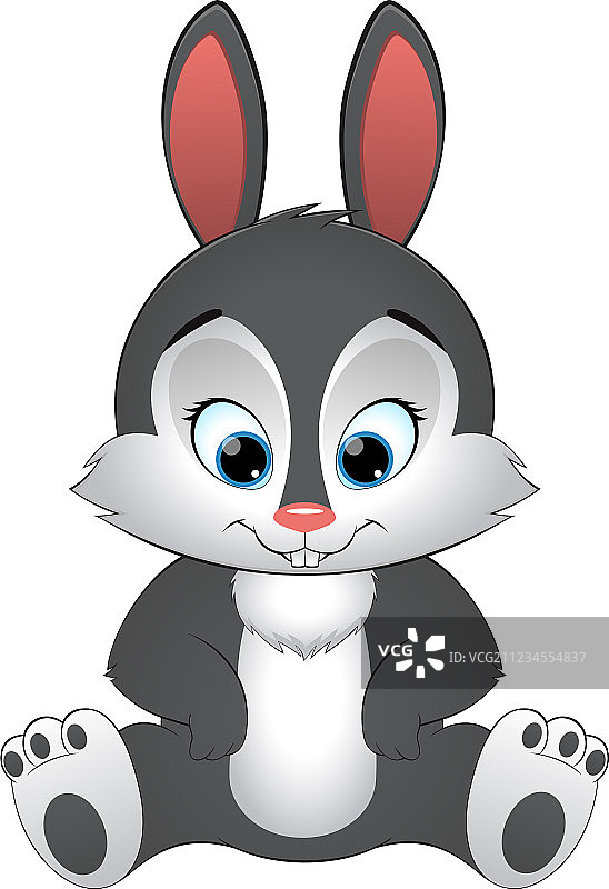 滑稽的兔子图片素材