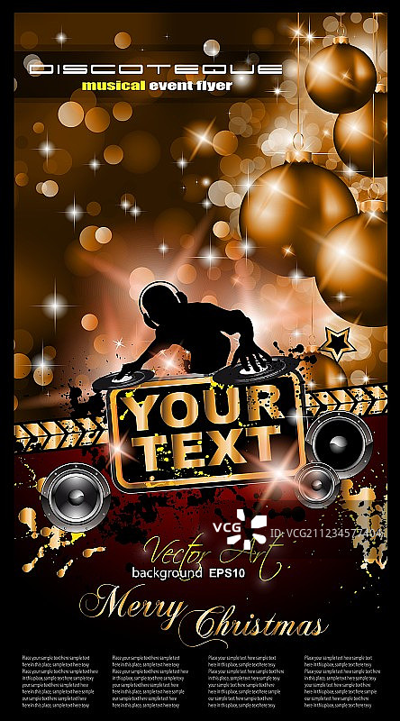 圣诞派对图片素材