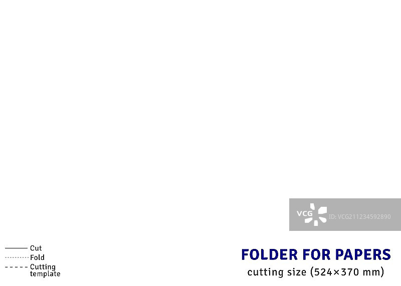 纸质文件盒模板图片素材