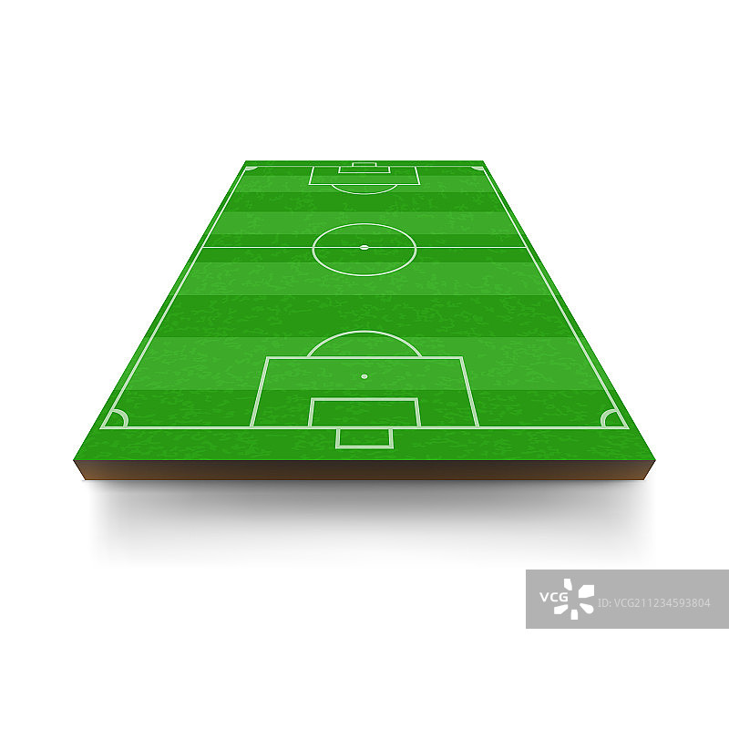 足球场图标卡通风格图片素材