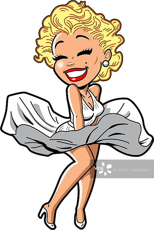 金发性感女郎图片素材