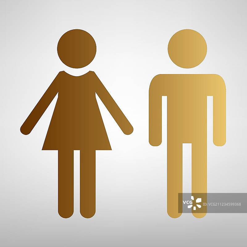 男女标志图片素材
