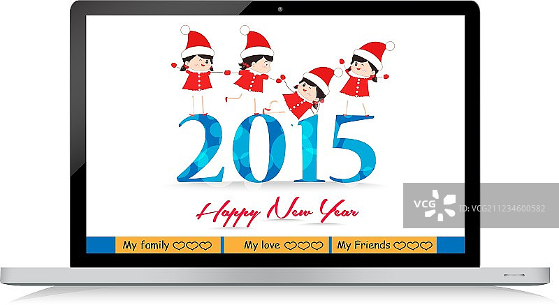 新年贺卡图片素材