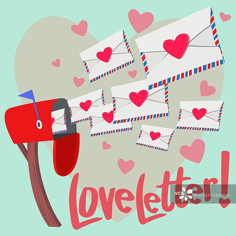 情书图片素材