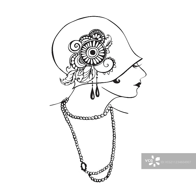 时髦女郎图片素材