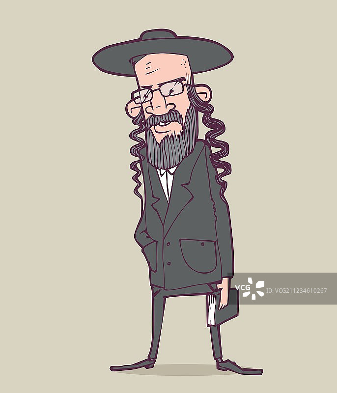 犹太男人图片素材