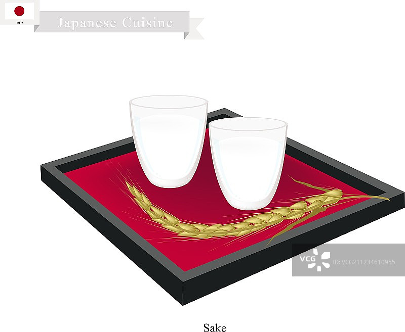 日本传统米酒图片素材