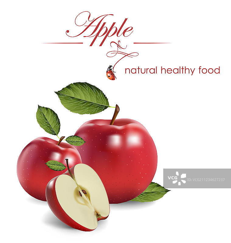 红苹果图片素材