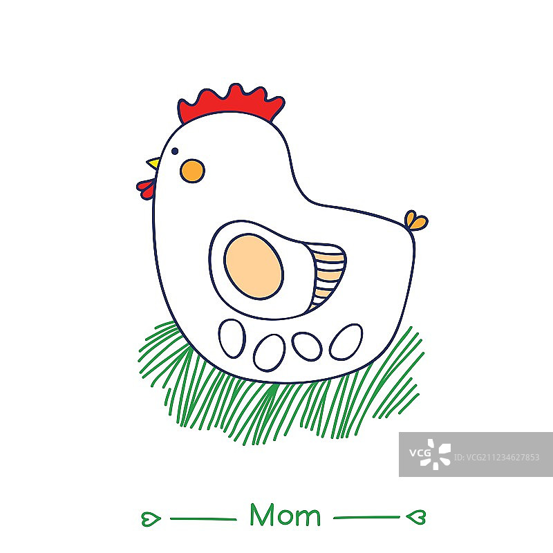 母鸡图片素材