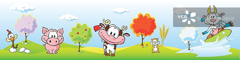 动物农场banner图片素材