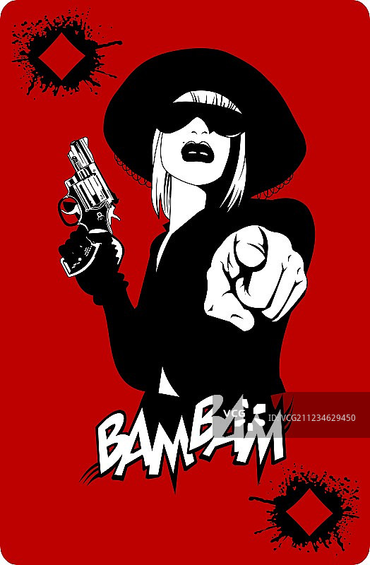 蛇蝎美人背景图片素材