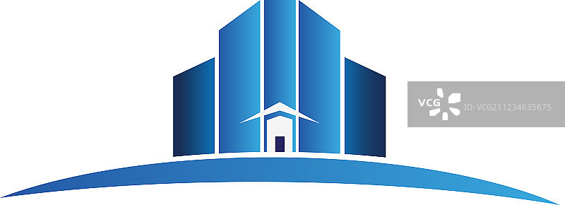 建筑公寓标志图片素材