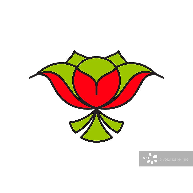 蜂鸟标志花束图片素材