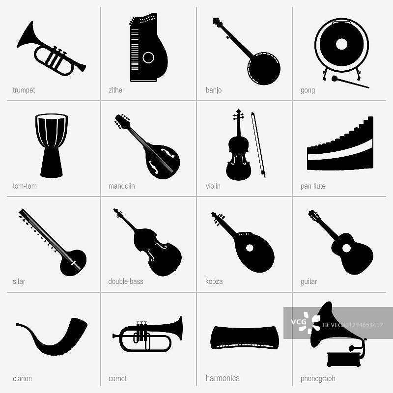 乐器第2部分图片素材