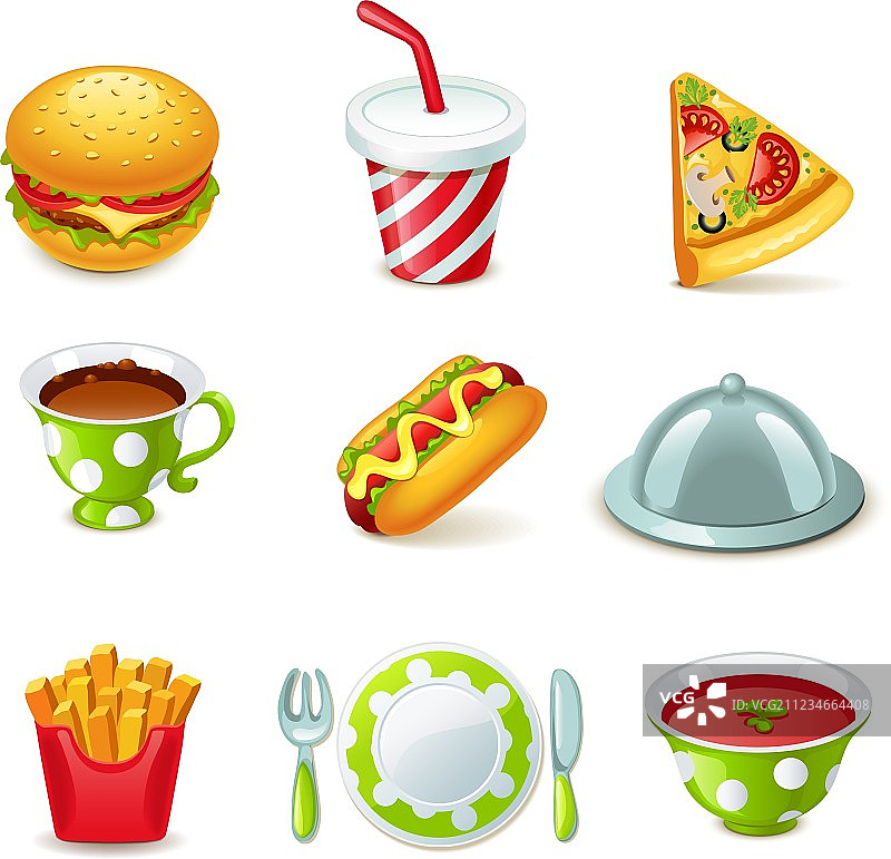 食物图标图片素材