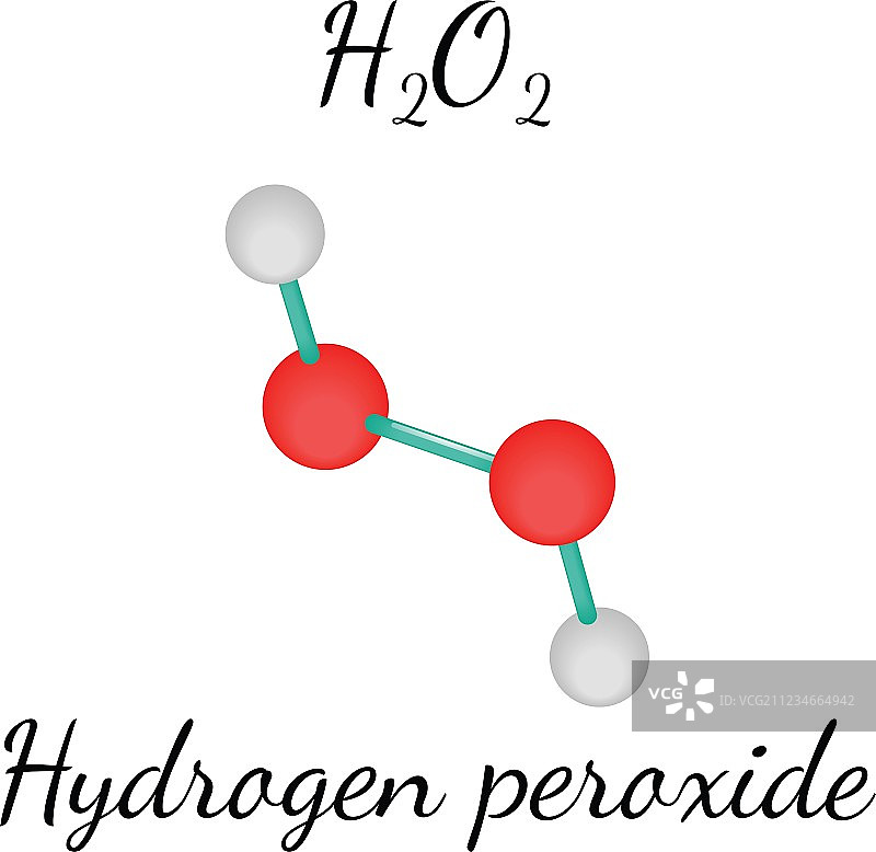 过氧化氢分子图片素材