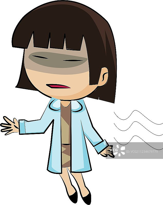 晕倒的女人图片素材