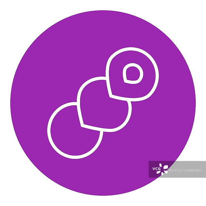 螺旋面包线条图标图片素材