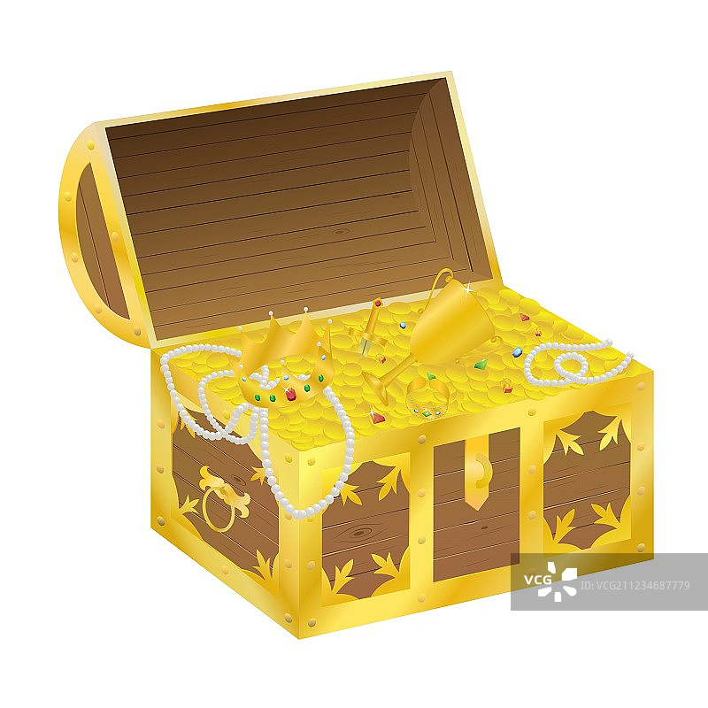 一箱黄金图片素材