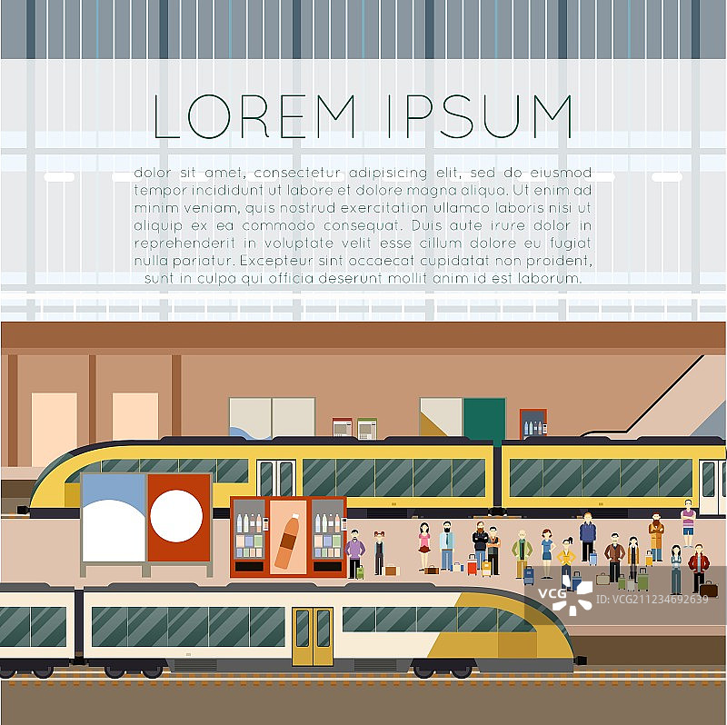 大型火车站图片素材