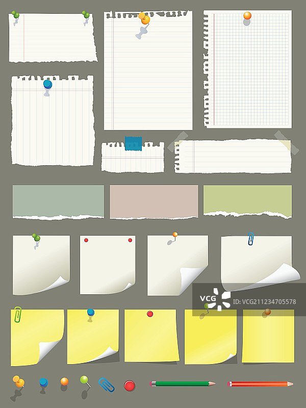 纸张合集图片素材