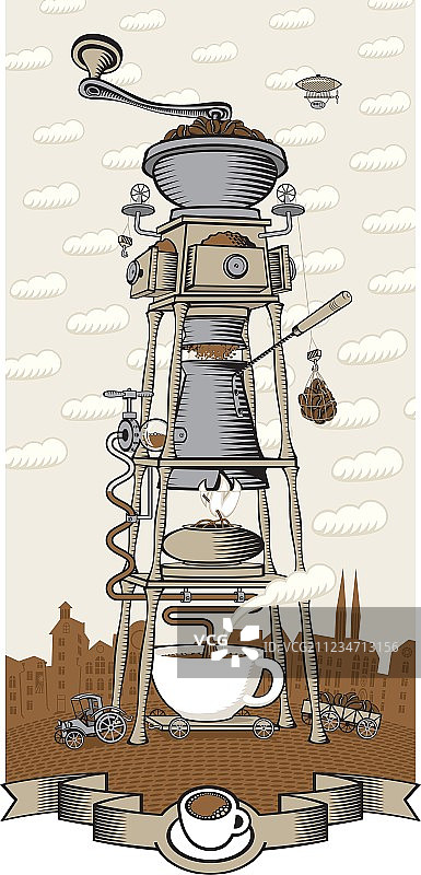 城市咖啡馆图片素材