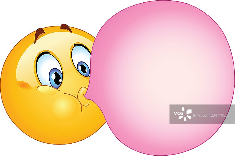 泡泡糖图片素材