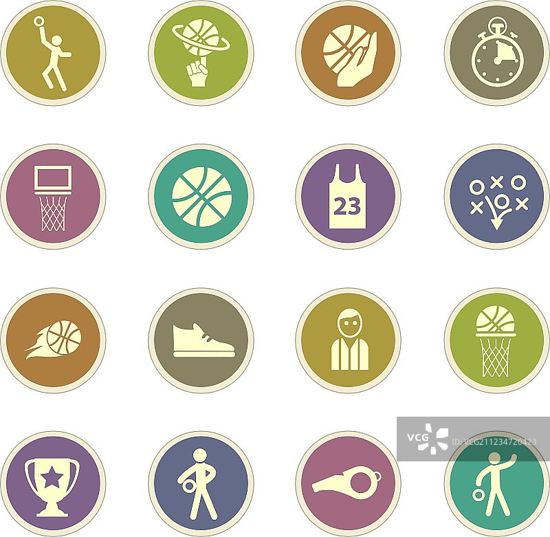 棒球图标合集图片素材