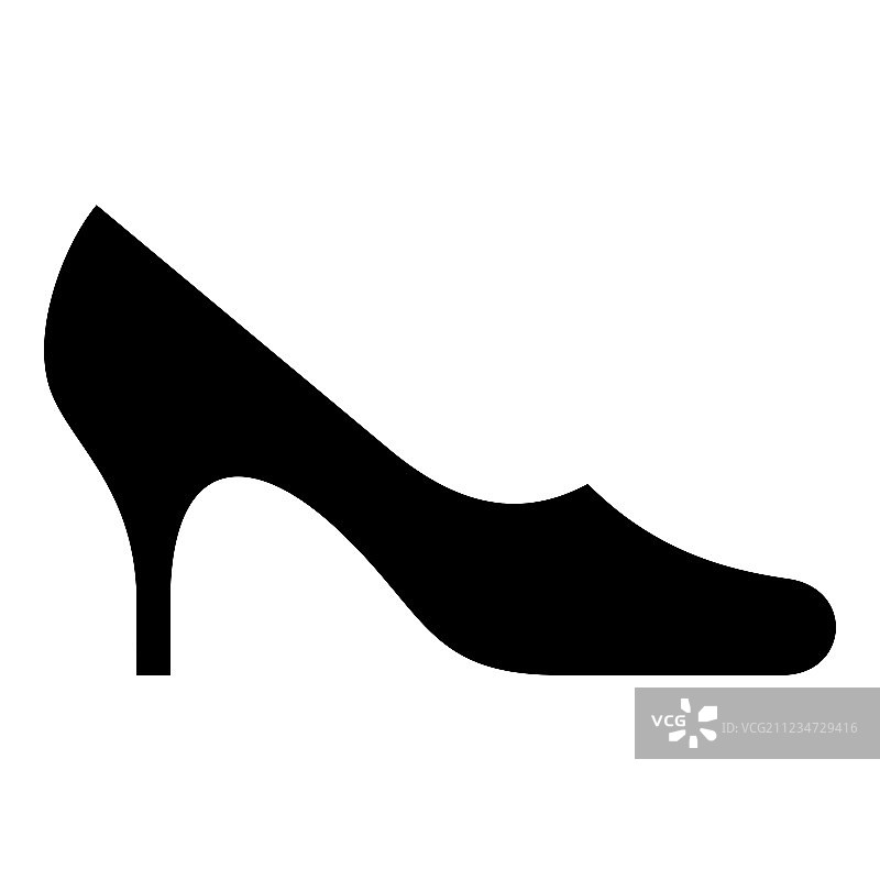 女鞋符号图片素材
