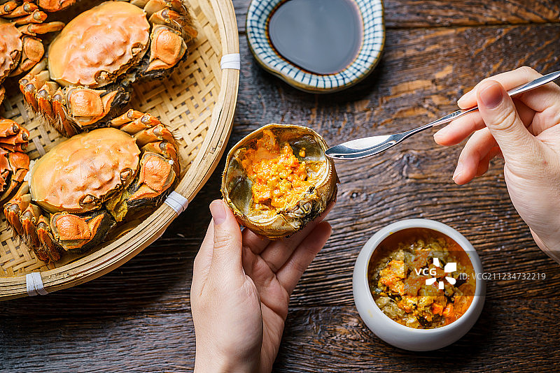 大闸蟹图片素材