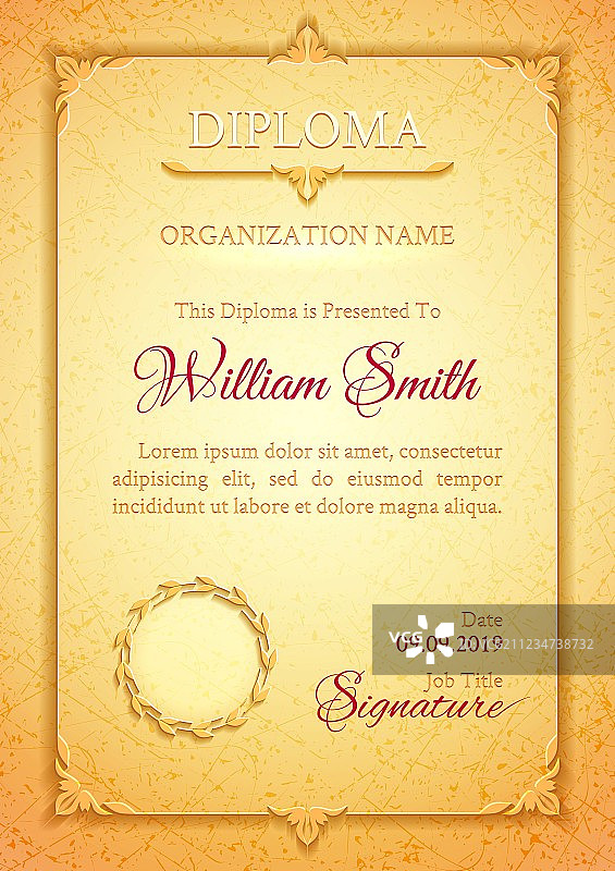 金色古典高级牌匾图片素材