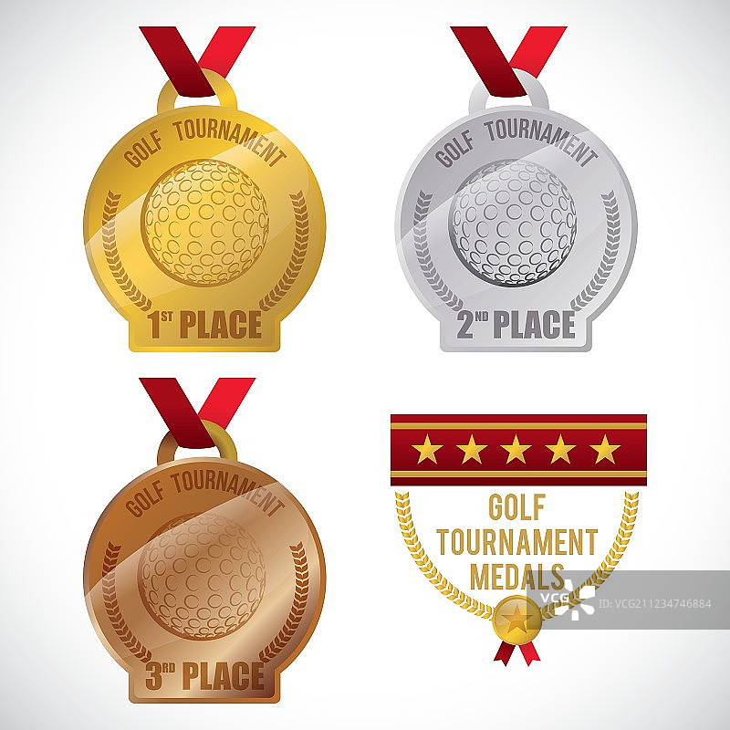 白色背景上的金牌特写图片素材