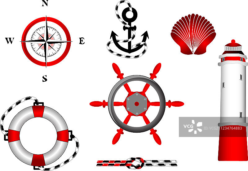 航海图标图片素材
