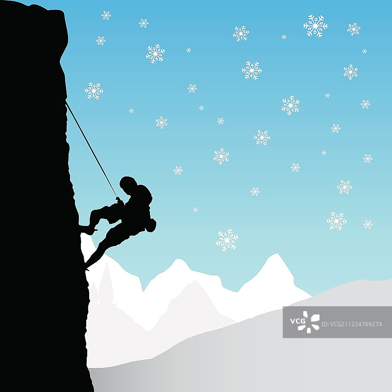 登山者图片素材