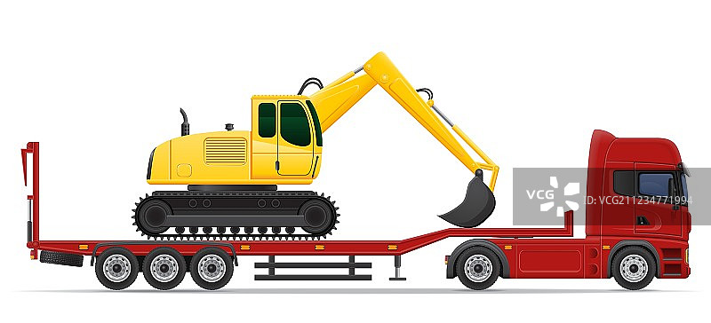 半挂卡车概念设计12图片素材