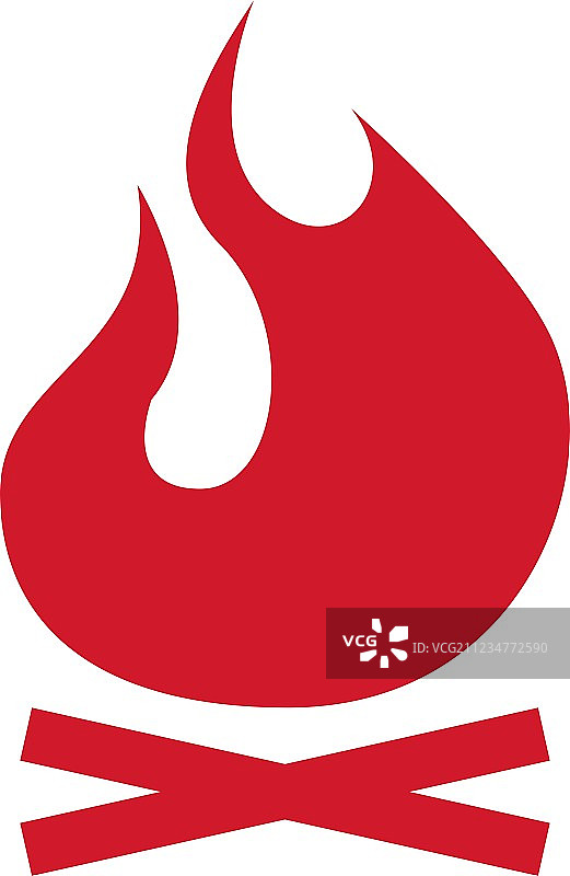 火焰信号图标图片素材