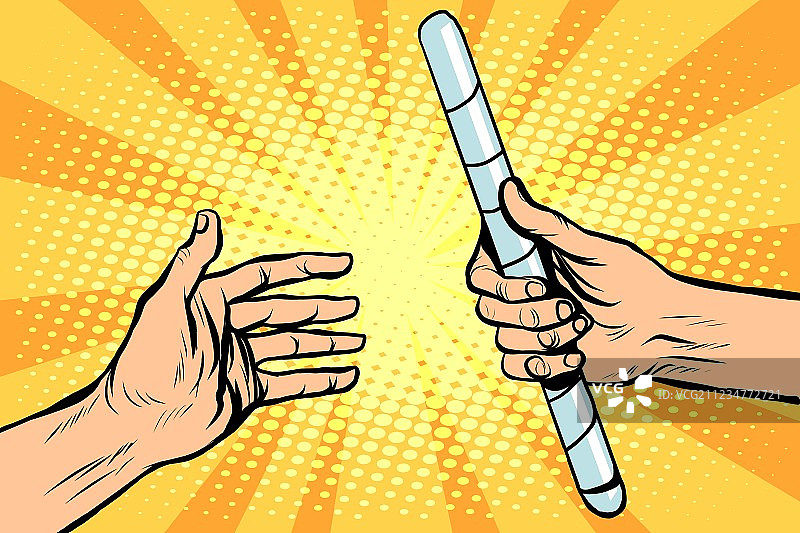 接力棒运动图片素材