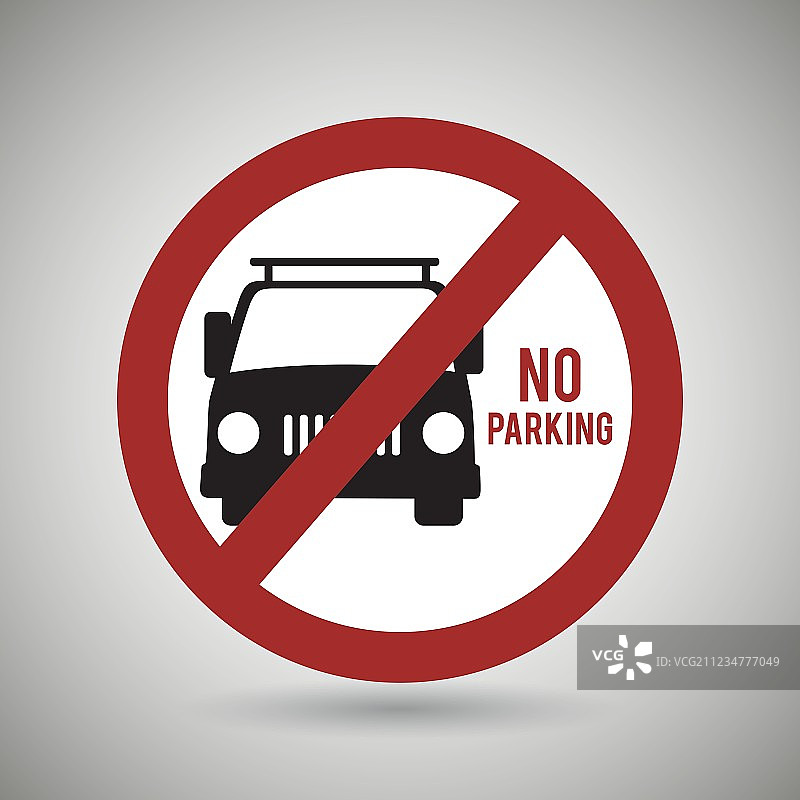 停车标志设计图片素材