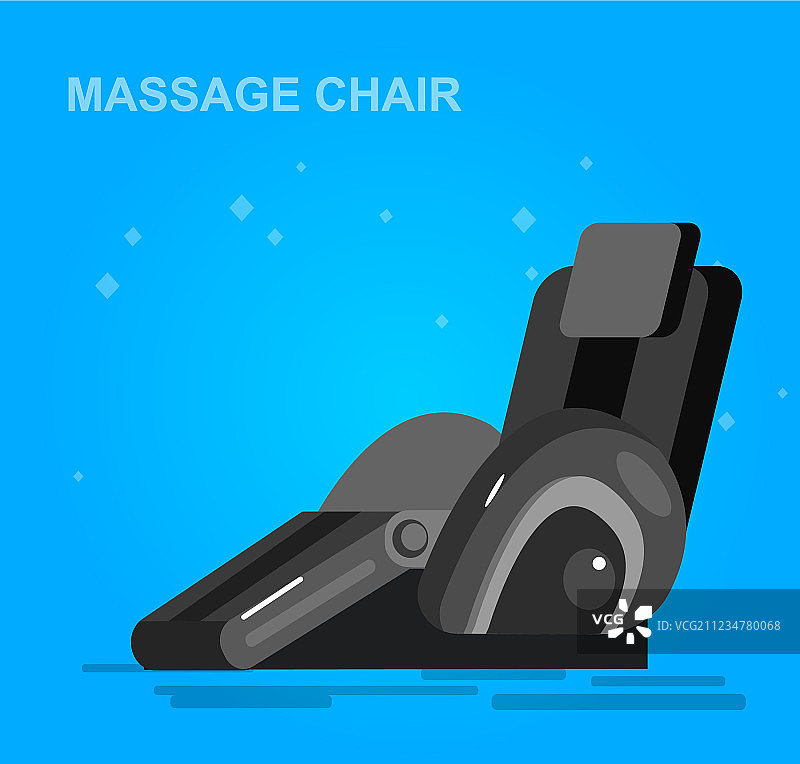 按摩椅细节图图片素材