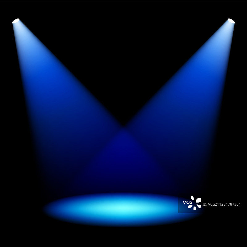 舞台聚光灯图片素材