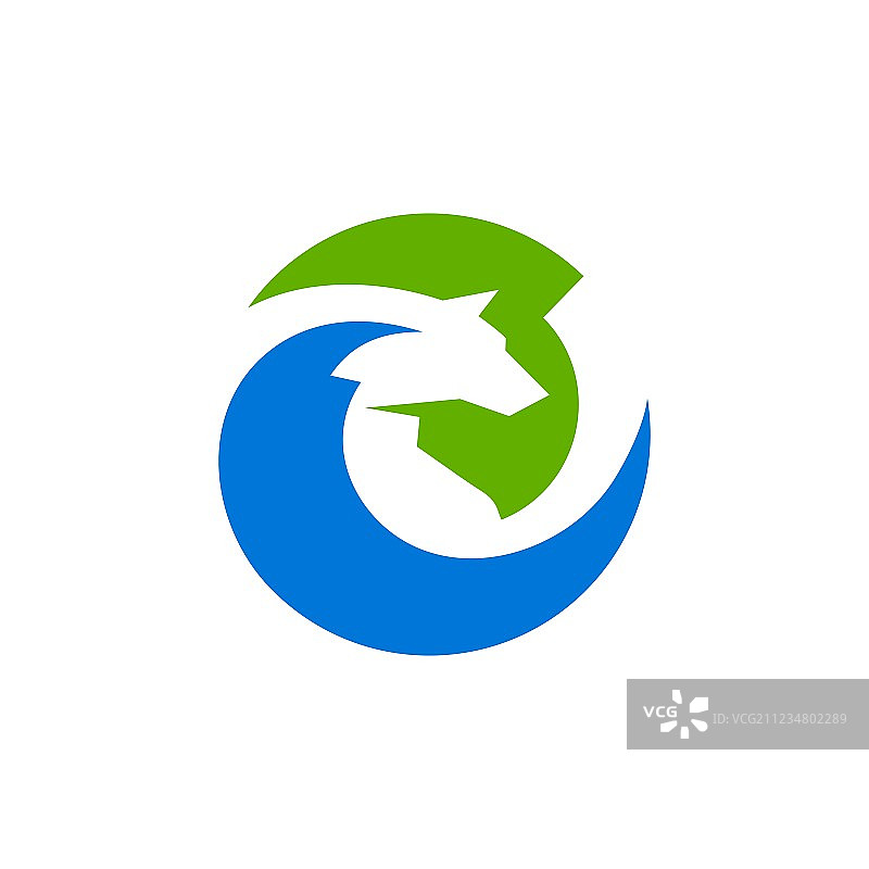 狩猎和钓鱼抽象标志图片素材